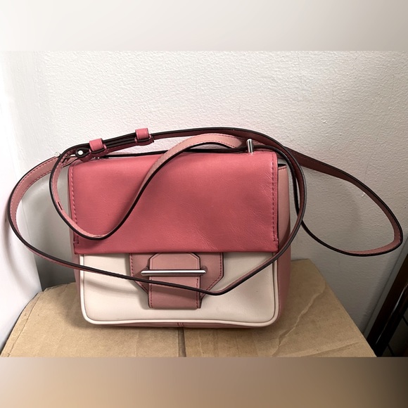 Reed Krakoff leather Crossbody Bag Neutrals & Pink Leather - Picture 1 of 9
